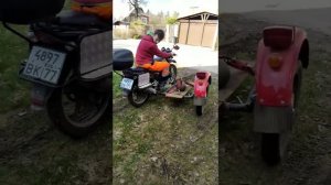 Стелс Дельта 200 с коляской Иж