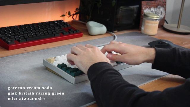 Mode Sonnet Sound Test- Gateron Cream Soda on POM смотреть онлайн