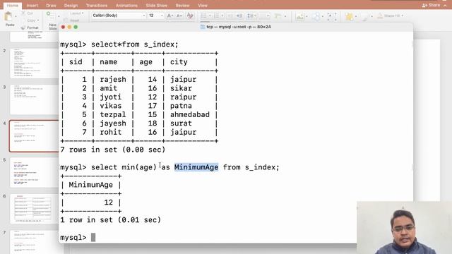 SQL Limit Clause, Min & Max Function (Hindi) - Lecture #49 смотреть онлайн