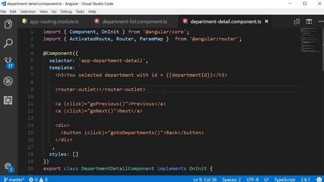 Angular 7 Tutorial - 29 - Child Routes 2019 смотреть онлайн