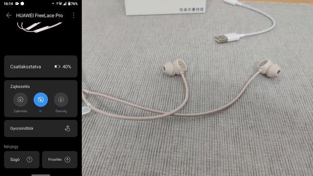 Telefonról is tölthető! | Huawei FreeLace Pro | PowerTech.hu смотреть онлайн