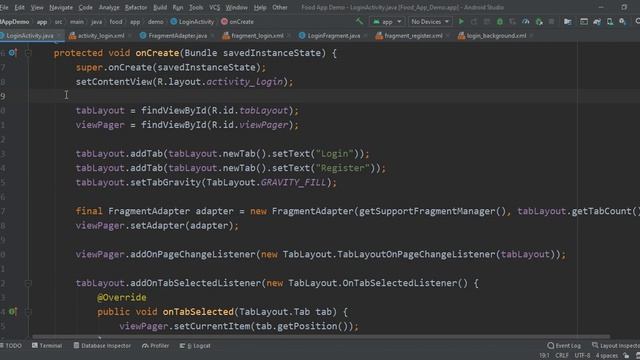 Login Screen using ViewPager and Fragments in Android Studio | Login Screen | #4 | Coding Tutorials