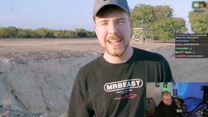 РЕАКЦИЯ T2x2: Поезд vs Огромная Пропасть | MrBeast