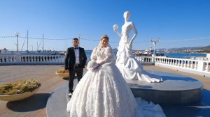 Шикарная свадьба Романа и Миледи 15.10.2023 г.Геленджик