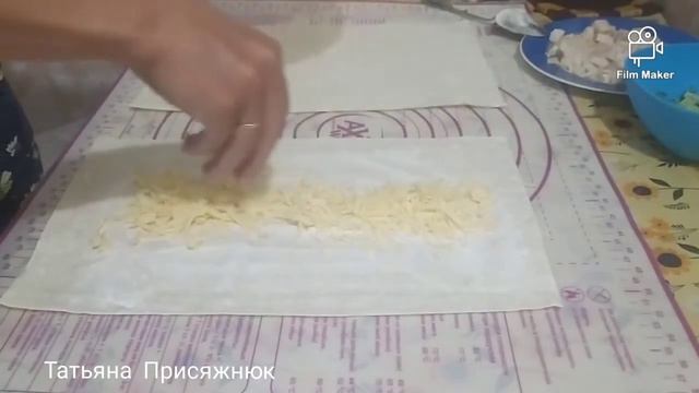 #130 Вкусно, быстро и просто. Вкуснятина из лаваша)