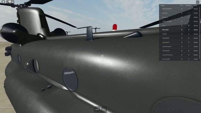 Roblox Helicopter Testing #1 Gameplay PC