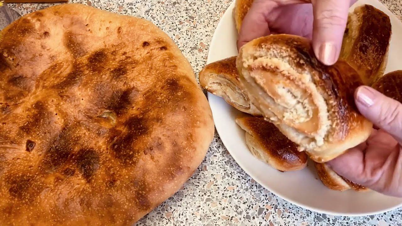 Наша любимая сдобная выпечка к чаю на закваске (Армянская гата)