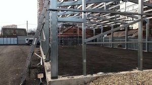 Строим ангар из ЛСТК в Краснодаре. 12 х 22 х 3,5 м. Пришлем по запросу этот или 8 других проектов.