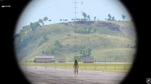 Arma 3 Гайд. Определение дистанции по биноклю, ACOG, 1П29