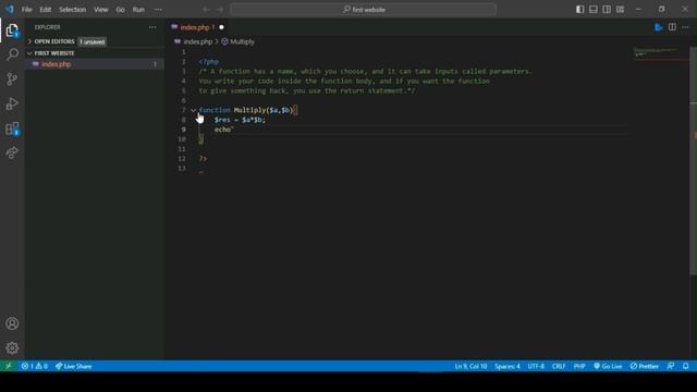 PHP Functions: Your Key to Advanced Web Development | Mastering Functions in PHP | PHP Tutorial