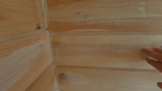 Покраска  дома из бруса внутри дома(Belinka interier)