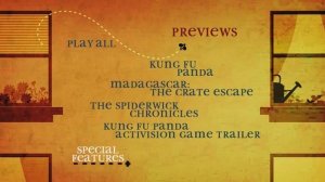 Bee Movie - DVD Menu Walkthrough (Disc 1)