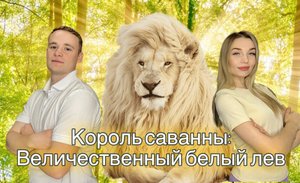 Король саванны: Величественный белый лев
