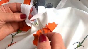 Урок 42. Обработка горловины косой бейкой изнутри. Сто Шагов Портного