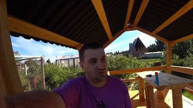 БЕСЕДКА СВОИМИ СИЛАМИ "КЛАССИЧЕСКАЯ", НИ ЗА ОДИН ДЕНЬ, НО ЗА МИНИМУМ ДЕНЕГ!!! смотреть онлайн