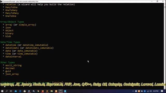 Symfony5.2 Part-02 | Entity, Mysql Conn & Migration | Make Entity | Doctrine | ORM | MySql Conn
