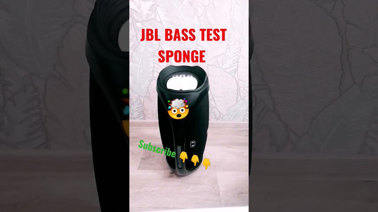 JBL BASS TEST SPONGE  #youtubeshortsvideo #shorts_video #basstest