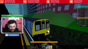 Transporting ALL CHANNEL MEMBERS in ROBLOX TRAIN SIMULATOR