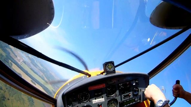 Полеты Аэропракт 22 (Aeroprakt А-22) Мочище Новосибирск 2018