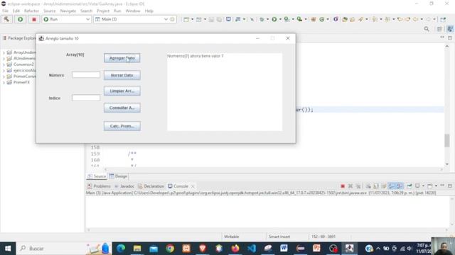 Java Swing Administrar Array desde ventana aplicando MVC Sena parte2 JTextArea, JTextField, JButton смотреть онлайн