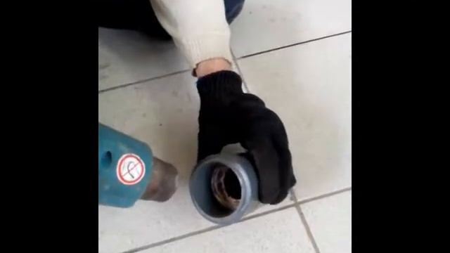 Как устранить протечку ПВХ водопровода?
