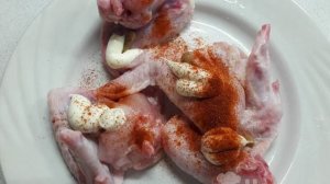 Крылышки в майонезном маринаде