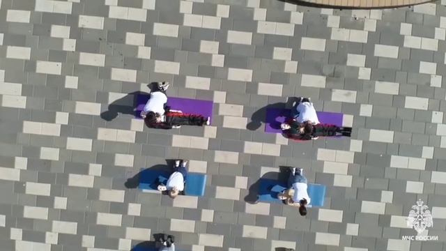 Флешмоб по оказанию первой помощи пострадавшим с участием психолога 4 пожарно-спасательного отряда