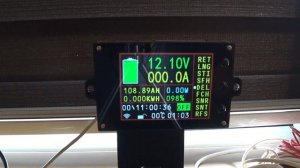 Состояние аккумулятора в самодельном автодоме VAC8010F беспроводный амперметр вольтметр АлиЭкспресс