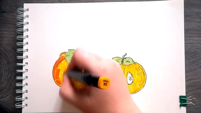 ХУРМА | Простой скетчинг маркерами для начинающих смотреть онлайн