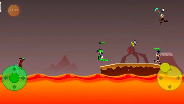игра stickman но я играю со своим другом смотреть онлайн