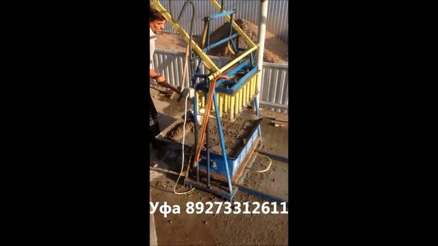 Бизнес.Вибростанки для изготовления блоков