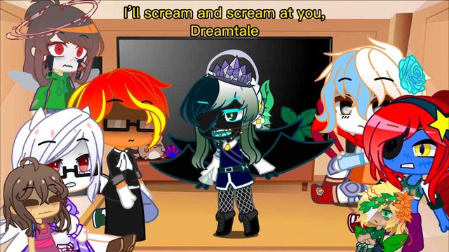 Undertale React to Sans Aus || GCRV || Triggers In Description || 300+ Subscribers Special смотреть онлайн