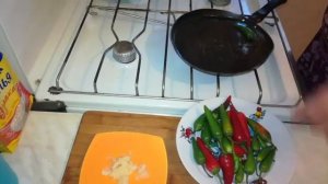 Рецепт острого перца с чесноком  в масле