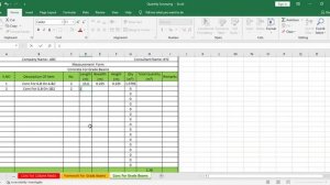 Building Quantity Through Excel VIDEO 11 Concrete For Grade Beam