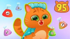 Суровый КОТИК БУБУ №95. Варка зелий. Мультик ИГРА про котят на Хвостик ТВ