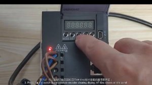 how to clear the 400 Error on the servo driver motor