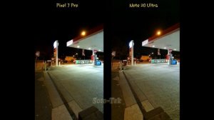 Google Pixel 7 Pro vs Galaxy Note 20 Ultra Camera Test Comparison. (Part 2 - Night time).