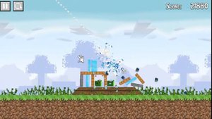 Angry Birds Minecraft (Gameplay)