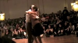 Milonga performance by Osvaldo and Coca Cartery