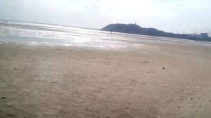 Море убежало: в Мариуполе море отступило далеко от берега