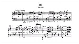 Edvard Grieg - Four Pieces for Piano, op. 1 [With score]
