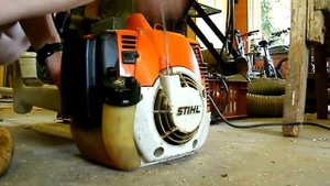 Stihl FS 350  |  Cold Start.