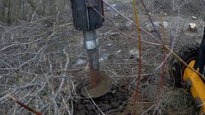 Бур 350 мм испытание