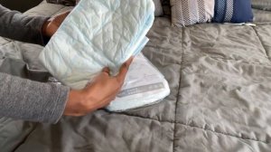 New DIAPER Try on (COME SEE)  Tranquility Essential Briefs -Large Incontinence Product