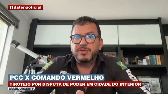 PCC X Comando Vermelho tem tiroteio no interior de Goiás | Brasil Urgente смотреть онлайн