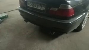 Выхлоп отстрелы BMW e46 v8 3uz Бмв е46 в8 3узет Toyota