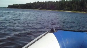 Полный ход Nissan Marine 3 5 лс + 140 кг груза