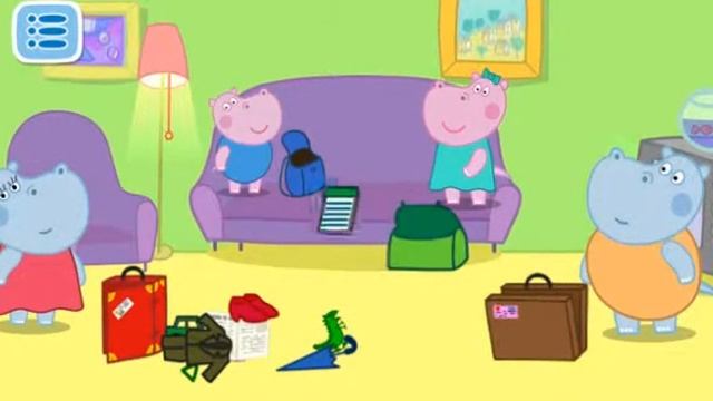 СВИНКА ПЕППА БЕГЕМОТИК СОБИРАЕТСЯ В ОТПУСК смотреть онлайн