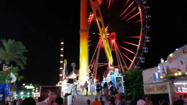 Турция, Анталья. Лунапарк, Antalya, Aktur Park. смотреть онлайн