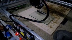 Гравировка стекла лазером 2.5W